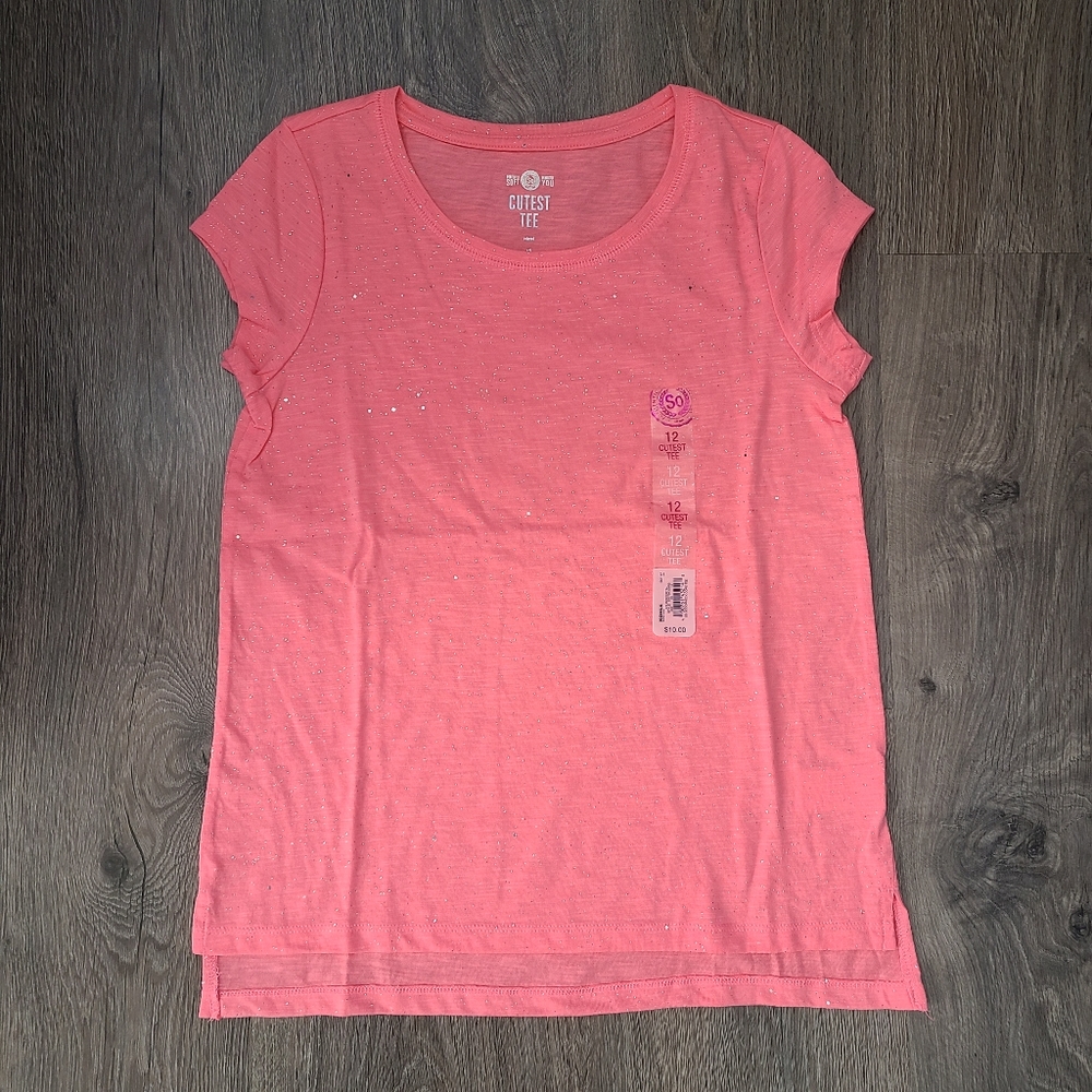 Short sleeve girls tee